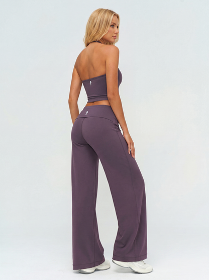 BellMove Fold-Over Waist Yoga Leggings